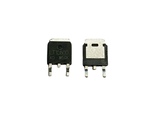 15A 100V TO-252 paquete Mosfet de baja tensión para diseño electrónico