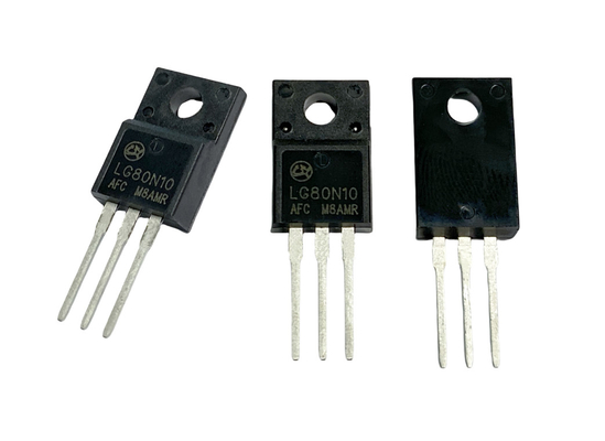 TO-220F Mosfet de silicio de ultrabajo voltaje para fuentes de alimentación de conmutación