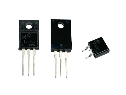 Mosfet de baja tensión con baja RDS en silicio